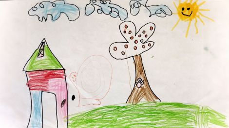 Kinderzeichnung, Quelle: MDR