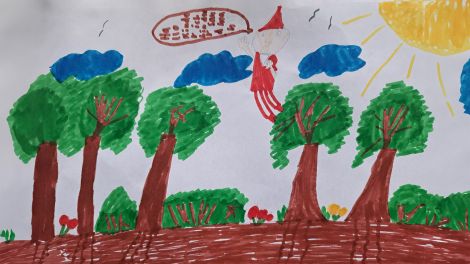 Kinderzeichnung, Quelle: MDR