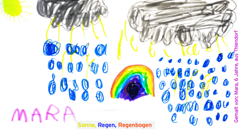 Kinderzeichnung, Bilder des Monats April 2023