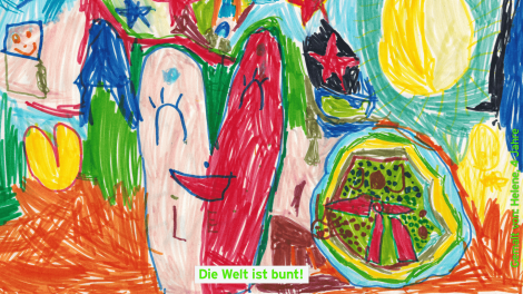 Kinderzeichnung, Bilder des Monats April 2023