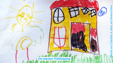 Kinderzeichnung, Bilder des Monats April 2023
