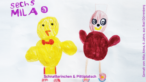 Kinderzeichnung, Bilder des Monats April 2023
