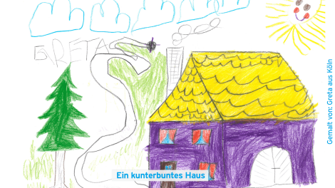 Kinderzeichnung, Bilder des Monats April 2023