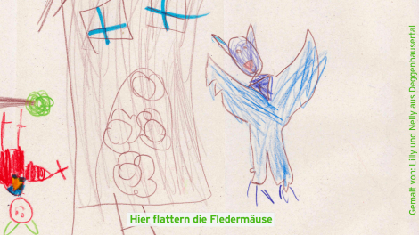 Kinderzeichnung, Bilder des Monats April 2023