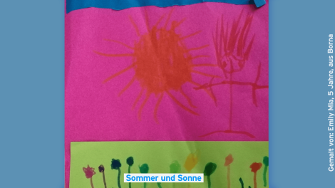 Kinderzeichnung, Bilder des Monats August 2023