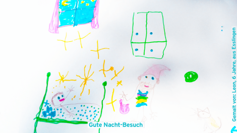Kinderzeichnung, Bilder des Monats August 2023