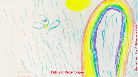 Kinderzeichnung, Bilder des Monats August 2023