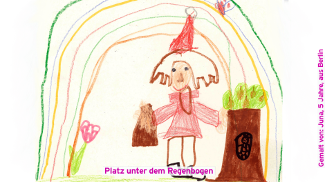 Kinderzeichnung, Bilder des Monats August 2023