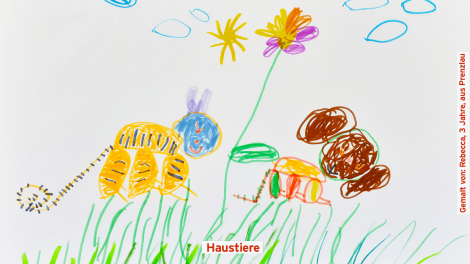 Kinderzeichnung (Quelle: rbb)