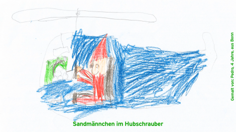 Kinderzeichnung (Quelle: rbb)