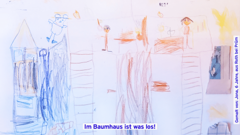 Kinderzeichnung (Quelle: rbb)