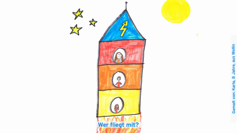 Kinderzeichnung (Quelle: rbb)