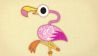 Meine Schmusedecke: Der Flamingo